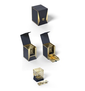 Quemador de Incienso Árabe de MDF y Metal Personalizado, Ecológico, Moderno y Lujoso, Decoración para el Hogar, Diseños Aromáticos de Prisma - Product Image 6