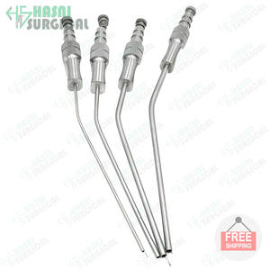 Strumenti per aspiratore chirurgico dentale tubi di aspirazione in acciaio inossidabile - Product Image 2