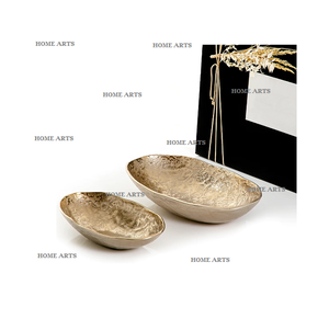 ชามสลัดอลูมิเนียมดีไซน์ล่าสุดชุดชามสลัด2ขนาดจากผู้ผลิตในอินเดีย - Product Image 3