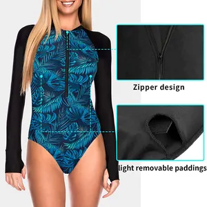 UV protection custom sublimation printing long sleeve women Women Long Sleeve sports rash guard customized new oem