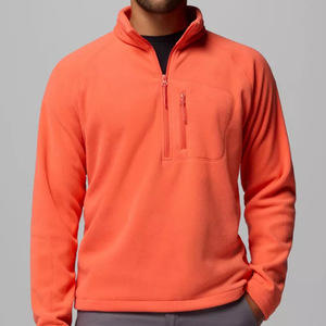 Pull-over pour homme de haute qualité personnalisé OEM, tissu confortable, maille respirante, pull-over à fermeture éclair 1/4, pull-over de golf pour homme - Product Image 2