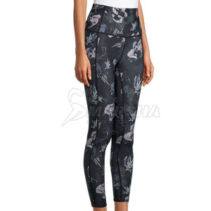 Wholesale Custom Made Design Yoga Leggings Elastic Waist High Quality OEM Service Yoga Leggings In Reasonable Price - Product Image 4