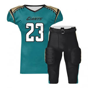 Uniformes de fútbol americano Unisex personalizados de primera calidad Técnicas impresas transpirables de talla grande para adultos - Product Image 1