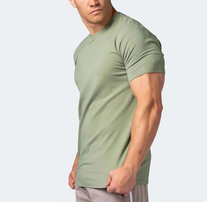 Camisetas de Hombre de Punto con Estampado Personalizado, 100% Algodón, Proveedor Directo de Fábrica, Manga Corta, Mejor Calidad, Dobladillo Curvo, Casual - Product Image 5