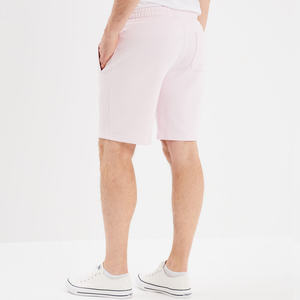 Shorts de sport décontractés pour hommes de qualité supérieure en mélange de coton et de polyester, coupe décontractée, séchage rapide, écologiques, extensibles, vêtements de loisirs de plein air - Product Image 3
