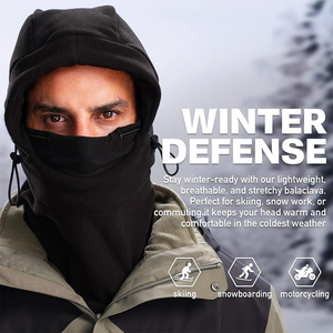หน้ากากไหมพรมน้ำหนักเบาปรับแต่งได้กันลมสำหรับกีฬาตกปลาเล่นสกีขี่จักรยานเดินป่า - Product Image 2
