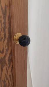 Perilla negra para armarios, cajones y puertas, manija decorativa elegante para decoración del hogar, interior moderno y uso de muebles elegantes - Product Image 6