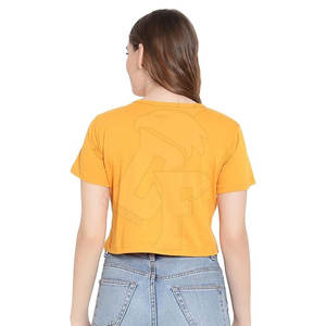 Camiseta corta de moda para mujer fabricada en Pakistán, tela ligera perfecta para un estilo moderno - Product Image 2