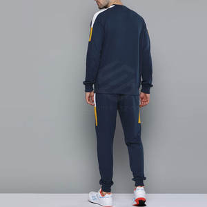 Survêtement XL grande taille pour hommes avec logo personnalisé Style unique en coton respirant Conception coupe-vent de haute qualité - Product Image 3