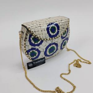 Pochette métallique moderne pour soirée sac chic fait main pour les femmes soucieuses de leur style Tradebyd - Product Image 3