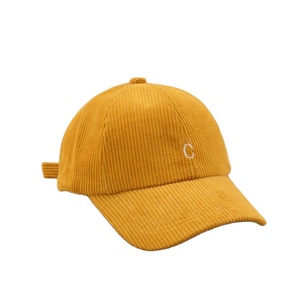 Custom Embroidery 6-Panel Baseball Hat Unstructured Corduroy <b>Dad</b> Cap for Outdoor Performance-for Cycling Hip Hop Fashion Canvas - Product Image 5
