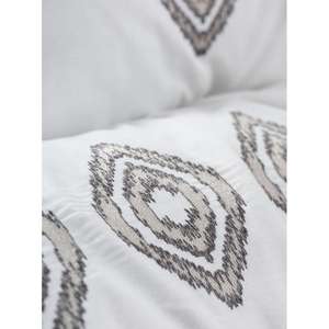 Orenda Beige Ensemble housse de couette 11 pièces en coton Platinium Ensemble de dot 11 pièces Premium - Product Image 3