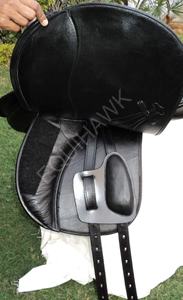 En çok satan tam yumuşak deri İngilizce at eyer dikiş tasarımı ile plastik ağaç ayrılabilir diz blokları üzerinde yapılan - Product Image 4