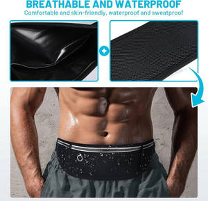 Cinturón Deportivo Ajustable, Ligero, Impermeable y Transpirable de Poliéster/Nailon, Soporte Profesional para Correr - Product Image 4