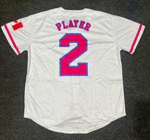 เสื้อเบสบอลออกแบบใหม่ของคุณชุดเครื่องแบบกีฬาสไตล์ไม่ซ้ำใครผลิตแบบมืออาชีพ - Product Image 2