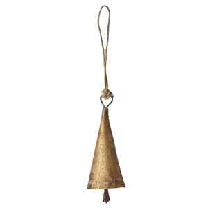 Superior Quality Modern Gold Metal <b>Christmas</b> Tree Hanging Bells Home Decoration Eco-Friendly Handicraft - Product Image 1