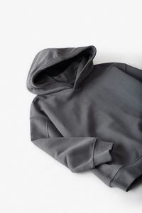 Chándal apilado acampanado de alta calidad OEM, chándal ajustado de algodón 100%, ropa de calle, chándal para hombre, conjunto de pantalones de chándal y Sudadera con capucha - Product Image 6