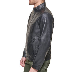 Chaqueta de Cuero Vacuno para Hombre, Otoño Invierno, Casual, Personalizable, de la Mejor Calidad, Ecológica, Ligera, Transpirable y de Secado Rápido - Product Image 4
