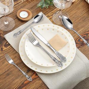 Ensemble de couverts en argent gravé royal fait à la main, parfait pour les réceptions de mariage, les banquets et les dîners spéciaux en provenance d'Inde - Product Image 2