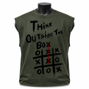Camiseta sin mangas de algodón con estampado gráfico para hombre, estilo streetwear, top de verano - Product Image 1