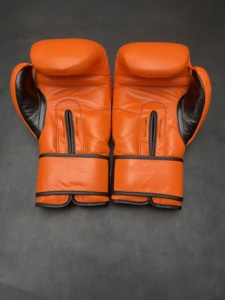 นวมต่อยแบบมืออาชีพสำหรับผู้ใหญ่เหมาะสำหรับคิกบ็อกซิ่งมวยไทยและการฝึกชกมวย - Product Image 2