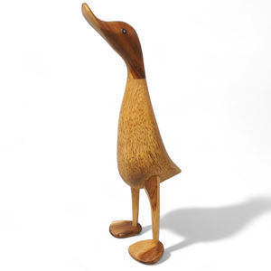 Pato de madera al por mayor, pato decoración rústica Casa de Campo Vintage pato de madera para decoración de exhibición interior - Product Image 1