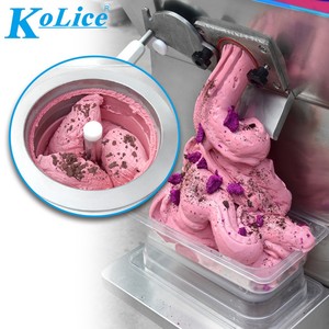 Machine à glace dure commerciale ICM-102 36-48L/H, congélateur vertical en acier inoxydable 220V pour gelato, fruits et lait - Product Image 2