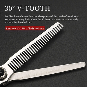 SUNSTAR IMPEX Peluquería Salón de belleza Alta calidad 4Cr13 Acero inoxidable Tijeras para cortar el cabello para diestros Punta de hoja afilada para el cabello - Product Image 5