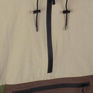 Precio barato superventas chaqueta cortavientos transpirable media cremallera hombres chaqueta cortavientos de invierno - Product Image 6