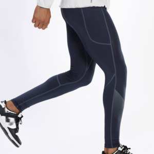 Haute qualité personnalisé unisexe léger Spandex/Polyester Gym Wear tricoté Compression Leggings pour course entraînement vélo poche - Product Image 4