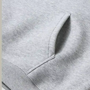 Sweat-shirt à capuche moderne en denim imprimé pour hommes, coupe ajustée, capuche réglable, confortable, streetwear d'hiver, vente en gros, approvisionnement OEM, export - Product Image 5