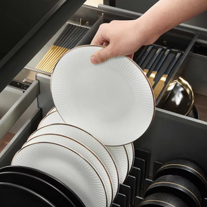 Cuisine modulaire RTA sur mesure de style européen sans cadre en contreplaqué, design personnalisé, usine au Vietnam, projet JY - Product Image 4