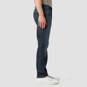 Jeans délavés à jambe droite pour hommes, pantalons en denim décontractés et confortables de haute qualité - Product Image 2