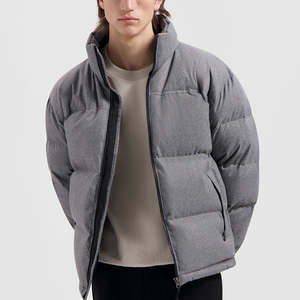 เสื้อแจ็คเก็ตพัฟเฟอร์แบบยูนิเซ็กซ์ North-Face รุ่นสั่งทำพิเศษ ระบายอากาศได้ดี เสื้อแจ็คเก็ตขนเป็ดอุ่นสบาย มีฮู้ด เสื้อคลุมกันหนาวสำหรับผู้ชายและผู้หญิง ขายส่งแบบ OEM - Product Image 3