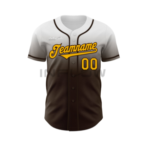 Maillot de baseball et de softball de qualité supérieure, 100% polyester, sublimation personnalisée, logo d'équipe vierge - Product Image 3
