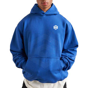 Sudaderas con capucha de gran tamaño hechas a medida para hombres Nuevo diseño 100% algodón para hombres Sudadera con capucha de gran tamaño - Product Image 5