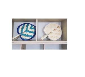 Ventilateur à main personnalisé en gros bon marché d'usine ventilateurs à main bambou en vrac Vietnam - Product Image 6