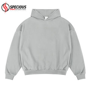 Service OEM, sweats à capuche pour hommes de haute qualité, 100% coton, imperméable et respirant |   Logo personnalisé et conception de poche - Product Image 2