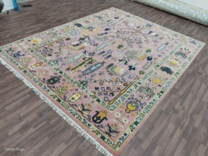 100% alfombras de sala de estar bordadas antideslizantes de alta calidad cuadradas 10x10 11x11 12x12 juego de corredor de oración para Home Hotel 1 pieza - Product Image 5