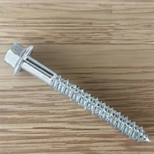 สลักเกลียวหัวหกเหลี่ยมแบบหนาพิเศษ เหล็กกล้าคาร์บอน (C1022/1018) ขนาดเมตริก/นิ้ว ระดับ 4 ก้านส่วนหนึ่ง ปลายแหลม ชุบสังกะสีแบบจุ่มร้อน/สังกะสี - Product Image 1