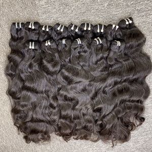 Cabello humano ondulado natural para mujer, venta al por mayor, peluca con malla frontal de pelo virgen brasileño para negro transparente DHL VIP - Product Image 4