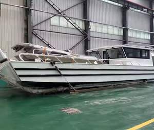 Embarcación de trabajo con cabina de 11m, bote de desembarco en venta, bote de carga de aluminio ideal para desembarco en playa. - Product Image 2