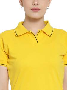 Polo antiarrugas para mujer, camiseta transpirable cómoda, superventas, camiseta Polo para mujer con tarifa razonable, totalmente personalizada - Product Image 6