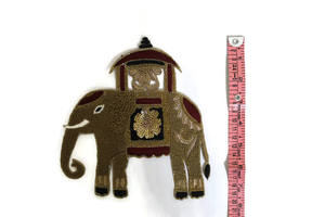 Parches de moda de alta costura Motivos de tela bordados tradicionales para chaquetas Vestidos Lehengas Formas de animales Apliques bordados - Product Image 4