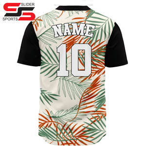 Jersey de béisbol personalizado, nuevo estilo completamente sublimado, Jersey personalizado con tela de secado rápido con camisas al por mayor de mejor calidad - Product Image 2