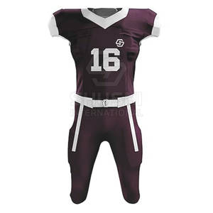 Último diseño uniforme de fútbol americano nuevo estilo uniforme de fútbol americano juvenil en precio al por mayor - Product Image 5