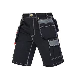 <b>Denim</b> Cotton Work Pants High Visibility Safety <b>Cargo</b> <b>Shorts</b> CE Certified Custom Logo OEM Service - Product Image 1