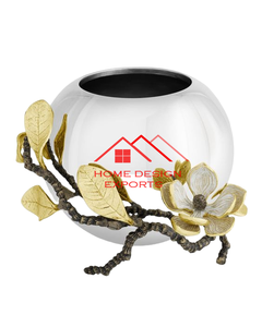 El mejor vendedor hizo diseño de textura Venta caliente florero de Metal diseño personalizado hogar Hotel sala de estar Decoración de mesa florero de Metal - Product Image 2