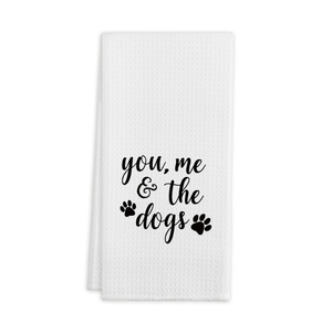 Meilleures ventes recyclé Living Touch 100% coton brodé léger fait à la main 18x28 écologique séchage rapide torchons de cuisine - Product Image 6