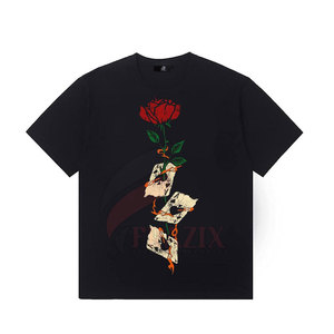 เสื้อยืดพิมพ์ลายแบบดรอปโชว์เดอร์สุดฮิตสำหรับผู้ชาย ผ้าฝ้าย 100% แห้งเร็ว ไม่ยับ ระบายอากาศดี สวมใส่สบาย - Product Image 1